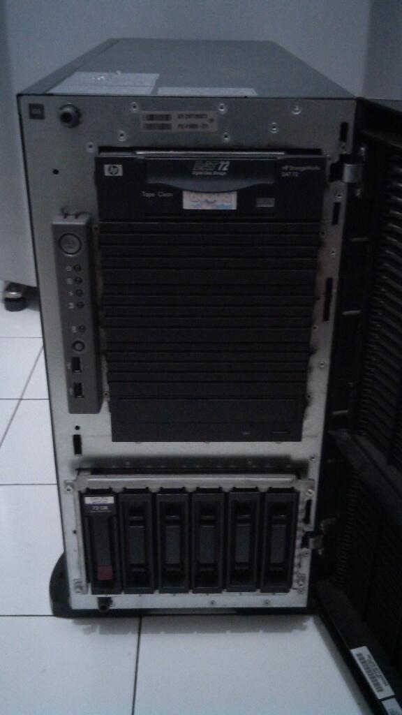 Server Hp Proliant ML 350 G5 Intel Xeon QuadCore Cache 12 MB bismilahi