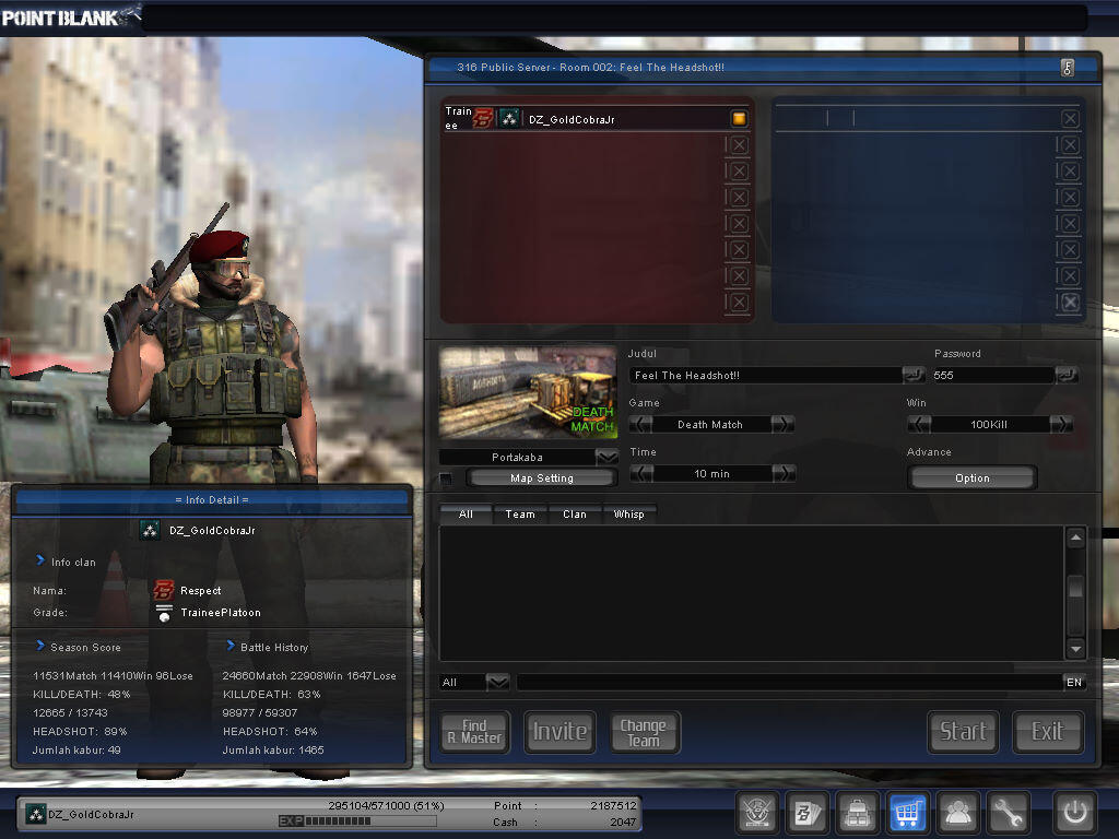 Kumpulan testimonial FrozT.Inc Jasa GB PB exp char dan K/D 