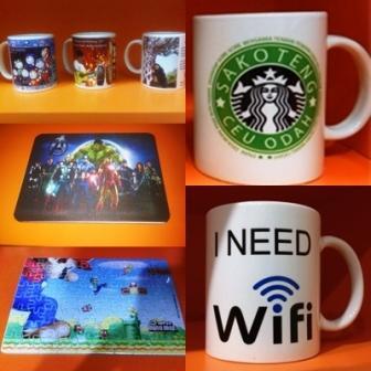 MUG, MOUSEPAD, PUZZLE