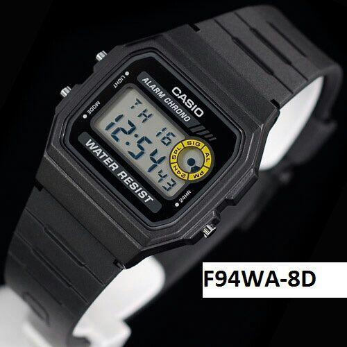 ** F-94WA casio digital desain sporty rubber strap|| g-shock dan alexandre christie