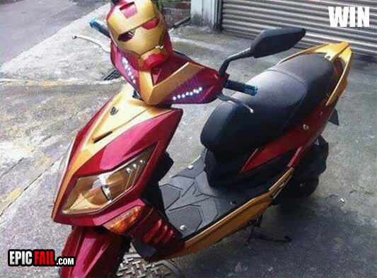 AWAS GAN ADA IRON MAN!