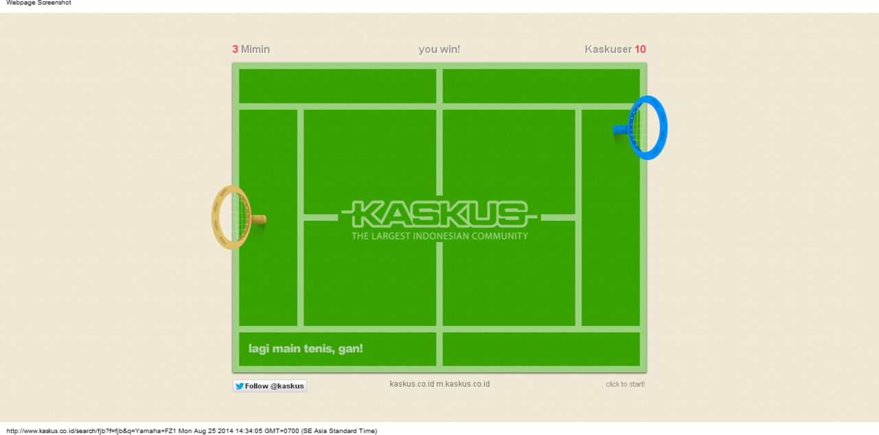 SETELAH MAIN TENIS 1 JAM AKHIR NYA MENANG JUGA