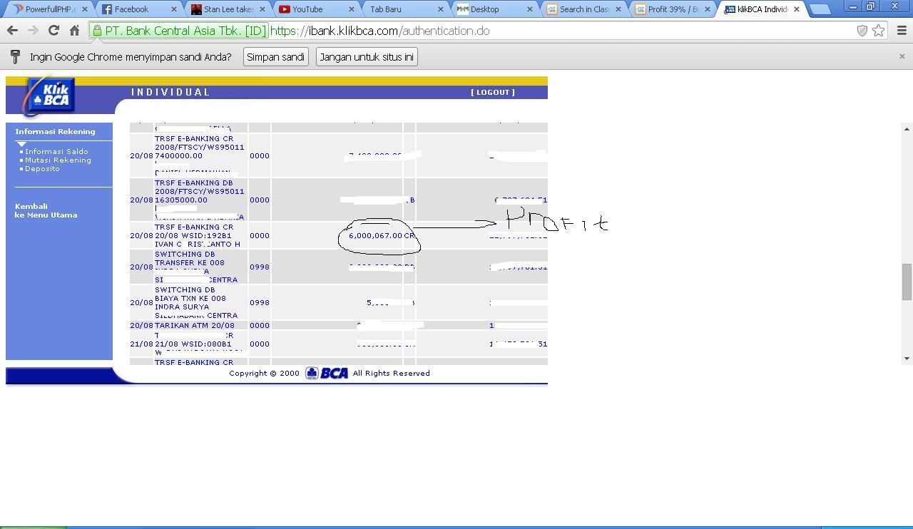 Profit 39% / Bulan.. PHP..mulai dari 100rb - 10 jt...