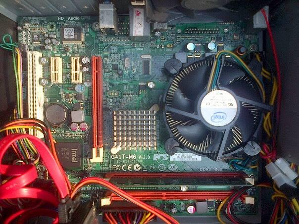 Murah Cpu Core 2 Duo E7500 2,93 Ghz/hdd 250gb/ram 2gb Mantap