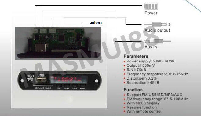 terjual jual kit modul usb sdcard mp3 player wma player fm radio remote kaskus terjual jual kit modul usb sdcard mp3 player wma player fm radio remote kaskus
