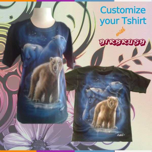 AIRBRUSH KAOS MURAH || KUALITAS MANTAB