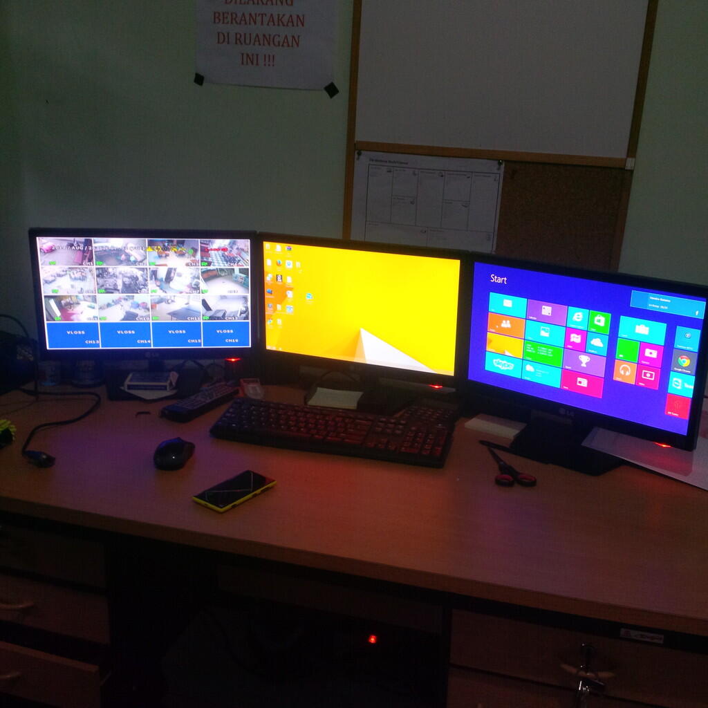 PC Spek Gaming Multi VGA bisa multi Monitor