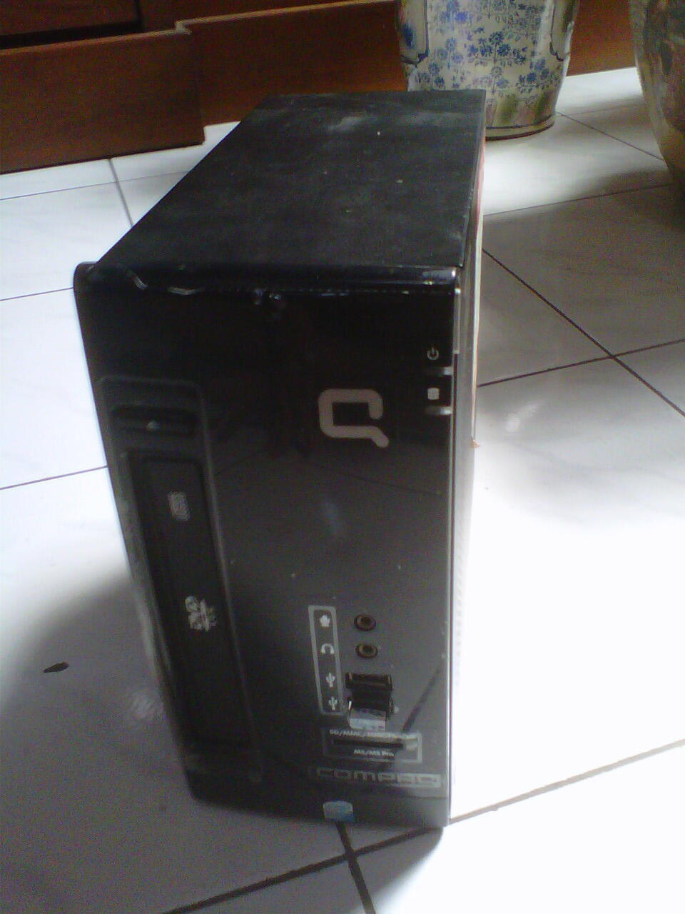 Komputer PC Intel Atom 230 lengkap dgn monitor dll