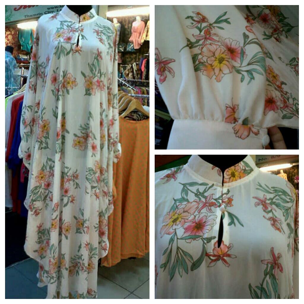 kaftan panjang motif harga murah
