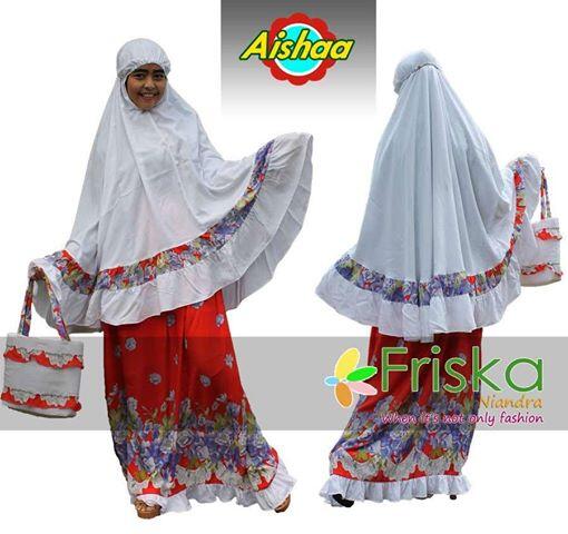 Mukena Aishaa white
