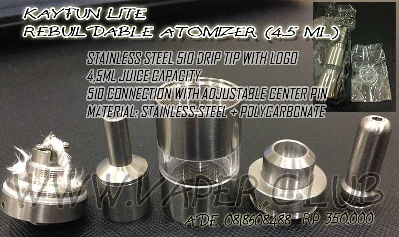 Jual E-CIG Mechanical and variable mod and atomizer (Jual Cepat)