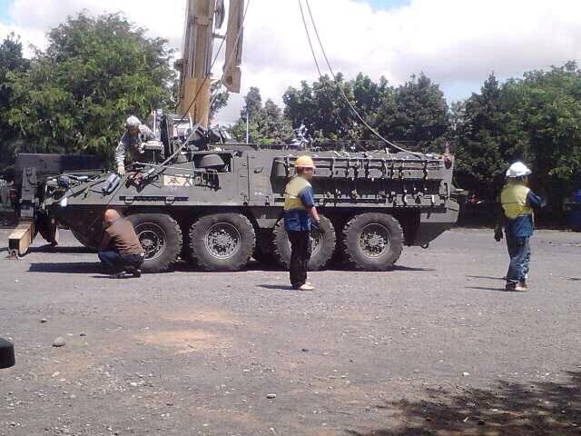 Garuda Shield 2014 ( Persiapan transportasi logistik dan armada perang US Army