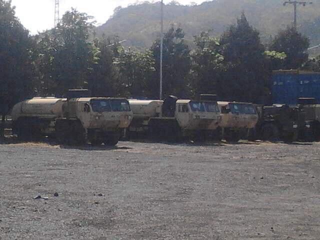 Garuda Shield 2014 ( Persiapan transportasi logistik dan armada perang US Army