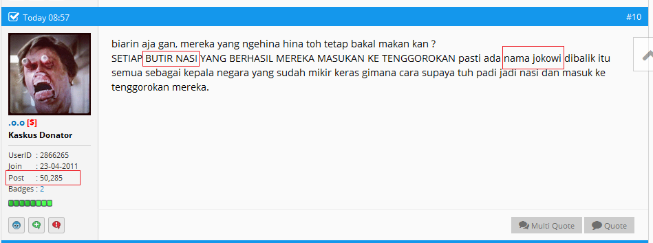 (SOP BARU) Jawaban Relawanbabu dalam menangkal kritik (silahkan ditambahkan)