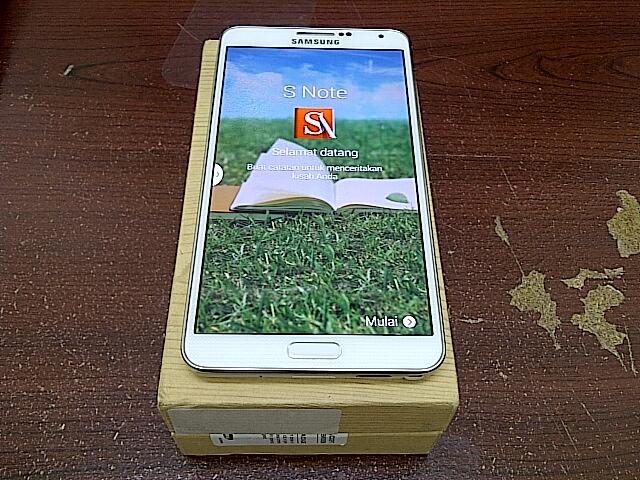 Samsung Galaxy Note 3 N9005 LTE Snapdragon - Putih 32 GB Like New Murah Aja Gan