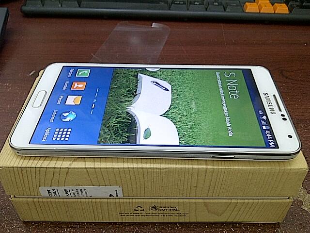 Samsung Galaxy Note 3 N9005 LTE Snapdragon - Putih 32 GB Like New Murah Aja Gan