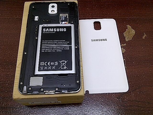 Samsung Galaxy Note 3 N9005 LTE Snapdragon - Putih 32 GB Like New Murah Aja Gan
