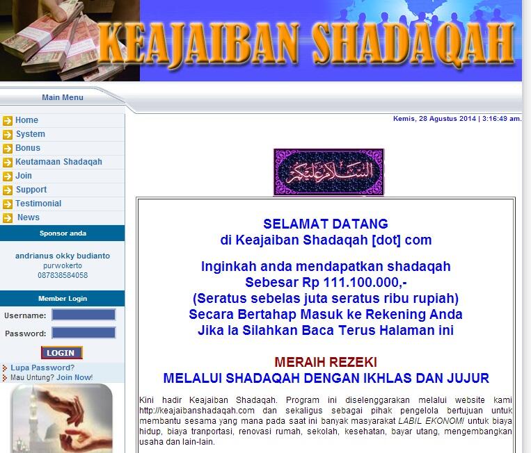 SOLUSI UNTUK TEMAN" YANG TERKENA KASUS MMM