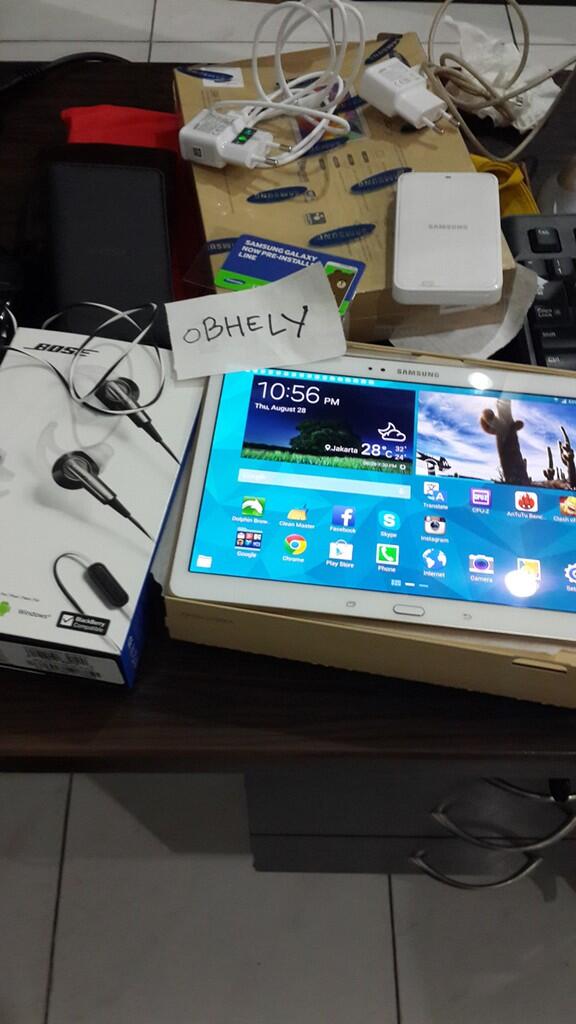 (BNIB) SAMSUNG GALAXY TAB S 10.5 BRONZE GOLD RP.6,5JT NETT!! BONUS INET SIMPATI 3 BLN