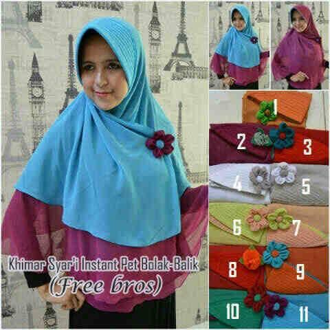 Aneka Jilbab, Bergo, Khimar Syari