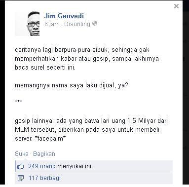 &#91;update&#93; Gelagat MMM indonesia, Jim Giovedi pun dibawa2 :sad:
