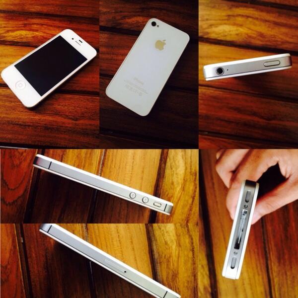 Jual iphone 4s putih 16gb FU TT iphone 5