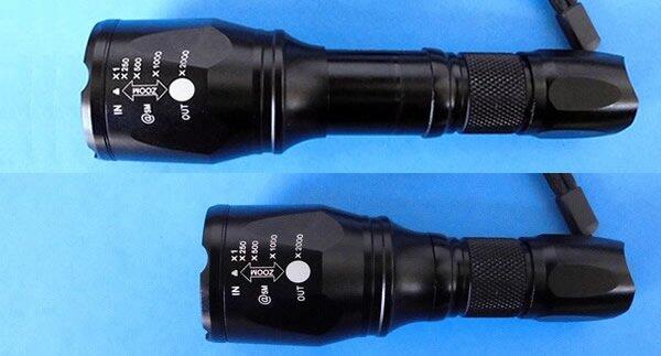 Aneka Senter Cree Ultrafire C8-T6, Q5 zoom,Mini, Romisen Warm, Battery 18650, Charger