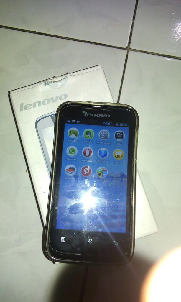 Lenovo A369i full set Ori + silikon