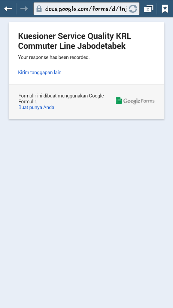 Mohon Bantuan Isi Kuesioner Untuk Data Skripsi (Ada Imbalan)