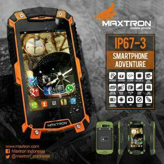 Maxtron IP67-3..Outdoor Android jelybeen bbm support,,ante air,ante benturan