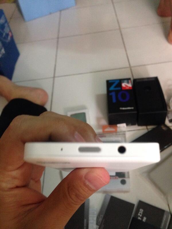 Jual bb z10 putih / white fullset murah BU