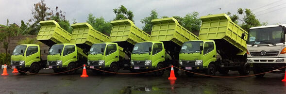 Dump Truck Rental in East Java