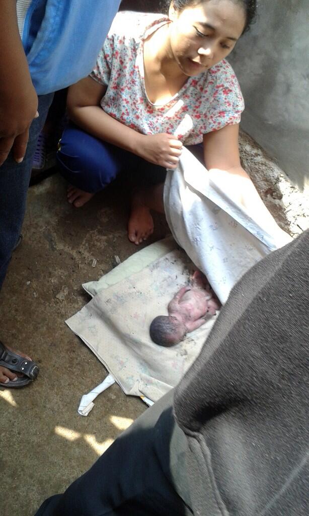 Tegannya seorang ibu kepada anaknya +pict