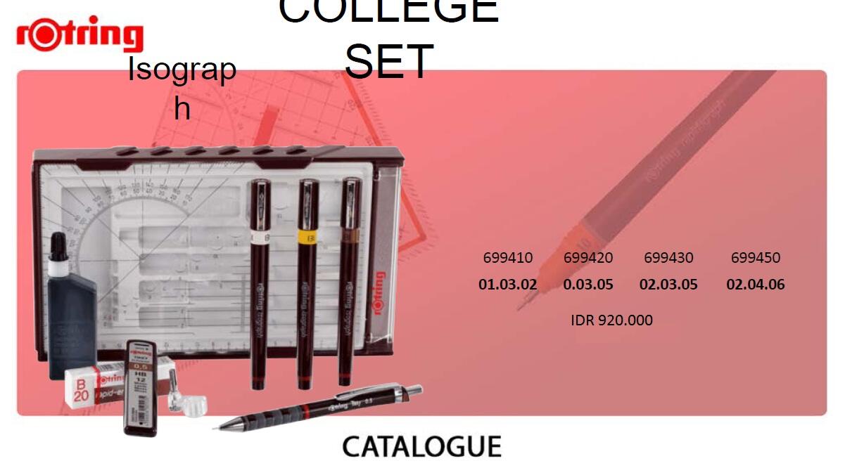 Meja Gambar Rotring A3 dan A2