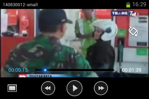 Ini SS Ketika Florence di SPBU