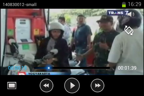 Ini SS Ketika Florence di SPBU