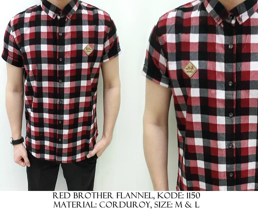 Kemeja Katun Denim Polos/Motif/Printed/Batik