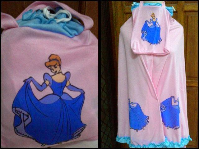 MUKENA ANAK KAOS PRINCESS DLL