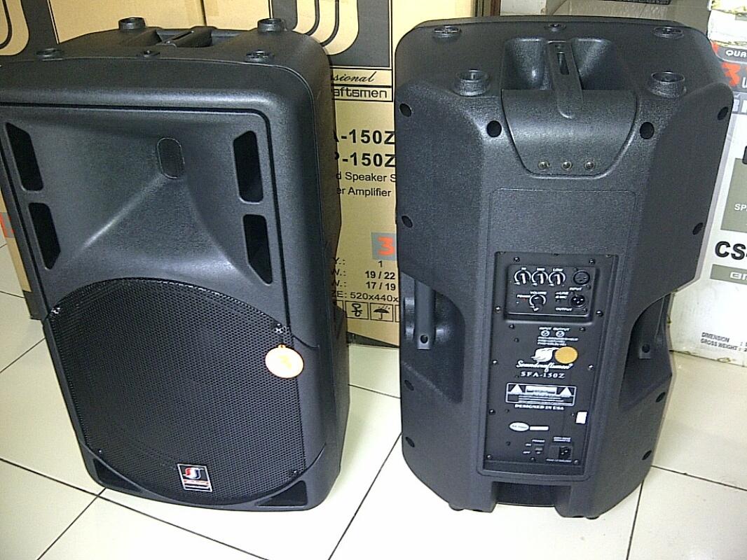 Speaker aktif fiber