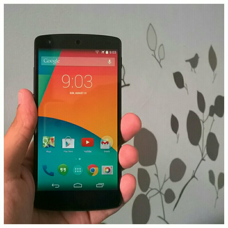 WTS LG Google Nexus 5 black muluuus