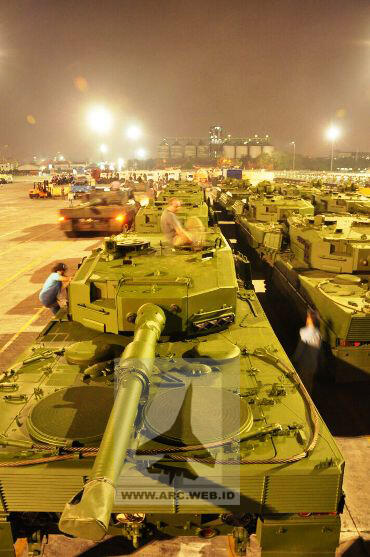 AKHIRNYA !!! SELAMAT DATANG DI INDONESIA.... MBT LEOPAR DAN MARDER