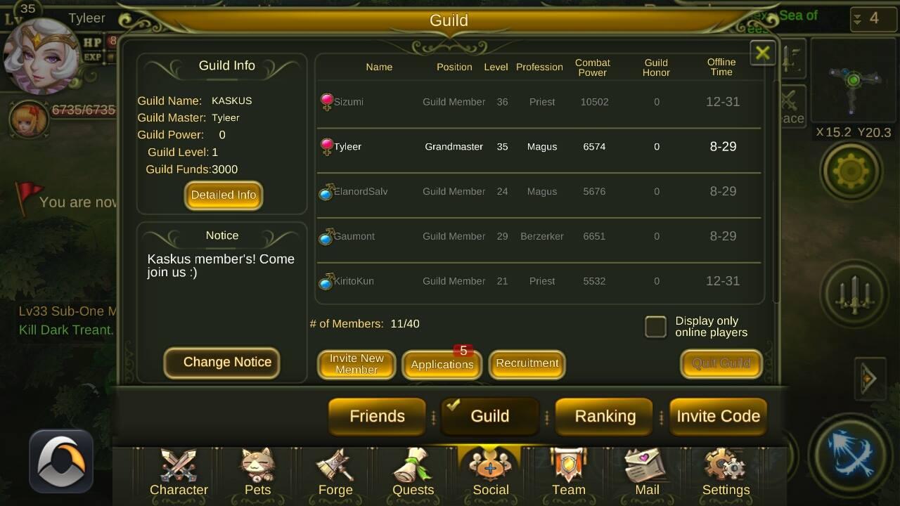 Guilds join. Guilds join