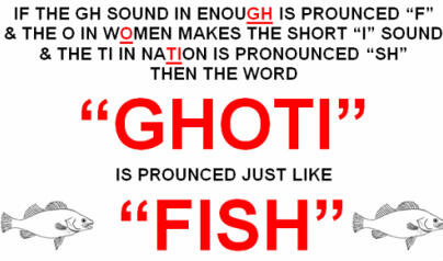 Bagaimana cara mengucapkan Ghoughpteighbteau Dan Ghoti ??? masuk gan !!