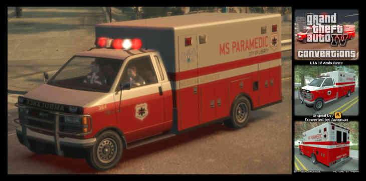 &#91;GTA 4&#93; Pasien Mabuk Curi Ambulans