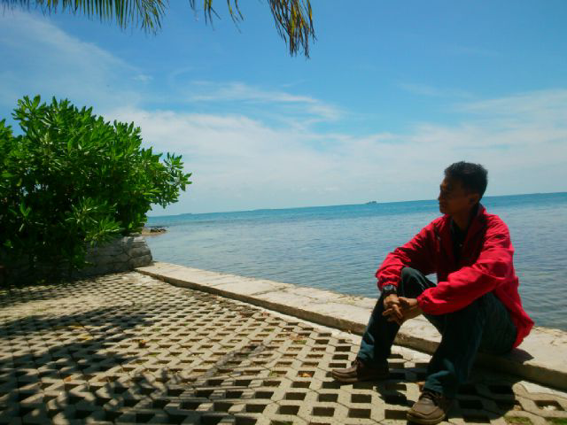 share foto dan fungsi pulau pabelokan (gugus pulau seribu) from TS langsung gan