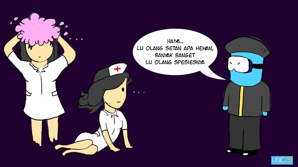 &#91;NICOMIC&#93; Perbedaan Hantu Indonesia dengan Hantu Luar