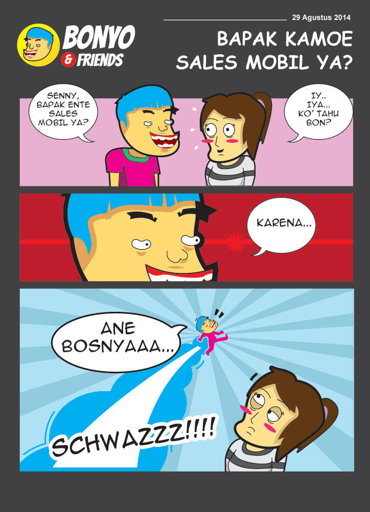 Komik Strip Buatan Ane! Bonyo and Friends!! 