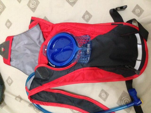 hydropack/hydrobag/tas lari merk camelbak/camelback baru 3 kali pake muluussss...