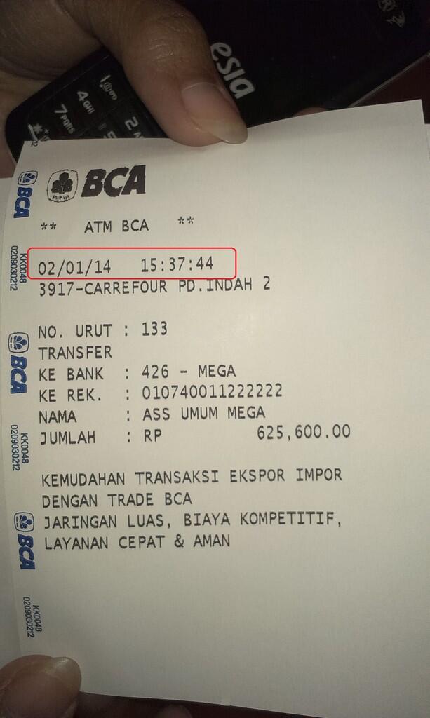 Refund Asuransi Belum dikembalikan (Mega Insurance)