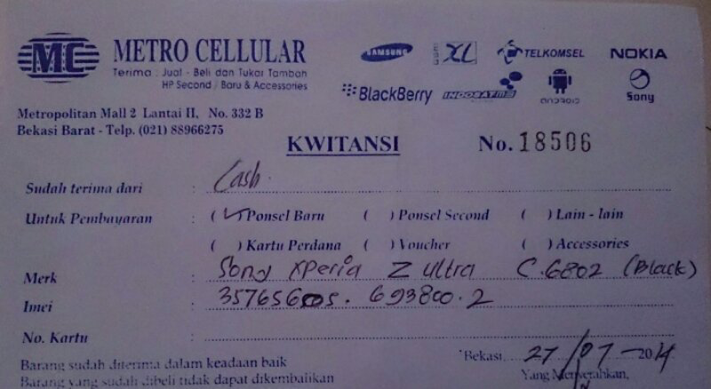 Berita Kehilangan